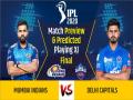 IPL 2020, MI vs DC Final, Match Preview & Dream11: पहली बार खिताब जीतने उतरेगी दिल्ली, ये हो सकती है संभावित टीमें - Hindi News | IPL 2020, Mumbai Indians vs Delhi Capitals, Final, Match Preview & Dream11:: | Latest cricket News at Lokmatnews.in
