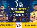 IPL 2020, KKR vs CSK, Match Preview & Dream11: लय हासिल कर चुकी चेन्नई, परेशानी में केकेआर - Hindi News | IPL 2020, KKR vs CSK, Match Preview & Dream11: | Latest cricket Videos at Lokmatnews.in