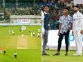 Video: Team India के खिलाड़ियों की सुरक्षा में लगी सेंध, India Srilanka Test Match के दौरान मैदान में घुसे 3 फैंस में से 1 ने ऐसे लिया विराट कोहली से सेल्फी - Hindi News | Video India Srilanka Test Match security breach of the players 1 out of 3 fans entered the field took a selfie with Virat Kohli | Latest cricket News at Lokmatnews.in