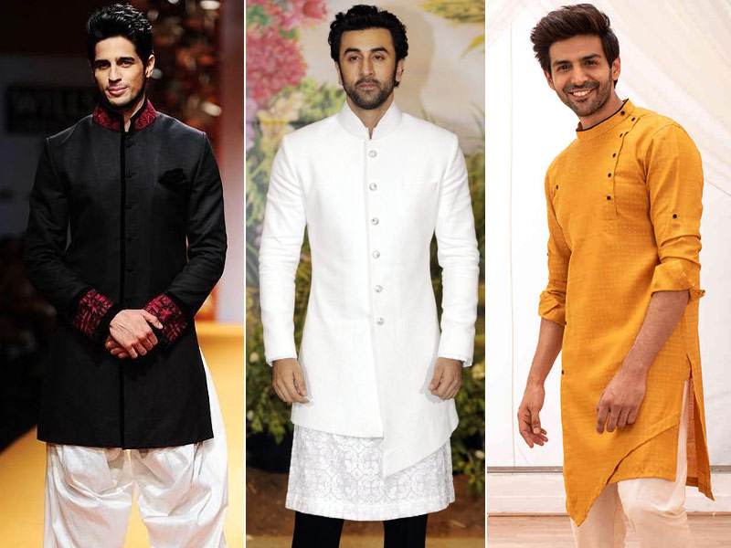 Indian Mens Traditional Bollywood Wear Designer Ethnic Sherwani Dress India  | eBay
