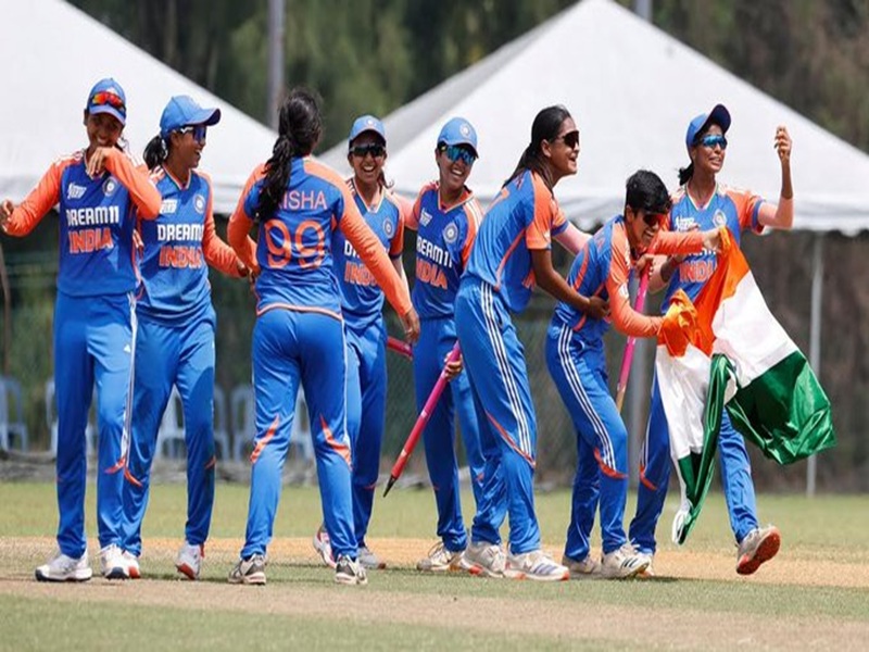 U19 Women's T20 Asia Cup: भारत ने फाइनल में बांग्लादेश को 41 रनों से हराकर  पहला महिला अंडर-19 एशिया कप जीता | U19 Women's T20 Asia Cup: India won the  first Women's