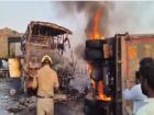 Andhra Pradesh Accident: मार्कापुरम में बस और ट्रक की भीषण टक्कर, 10 यात्रियों की झुलस कर मौत; वीडियो वायरल