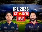 GT vs RCB LIVE: गुजरात टाइटंस ने टॉस जीतकर फील्डिंग चुनी, आईपीएल 2026 का 42वां मुकाबला, देखें लाइव मैच स्कोरकार्ड