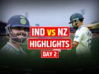 IND vs NZ Day-2 Highlights: विराट 0, रोहित 2, सिर्फ 46 रनों पर ऑलआउट टीम इंडिया, ताश के पत्तों की तरह बिखरी टीम...