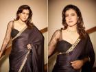 ब्लैक साड़ी में काजोल ने कराया फोटोशूट, 51 की उम्र में बिखेरा ग्लैमरस का जादू
