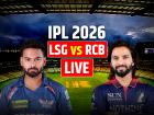 LSG vs RCB LIVE: लखनऊ सुपर जायंट्स का स्कोर 165/2