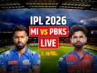 MI vs PBKS Live Score: मुंबई इंडियंस बनाम पंजाब किंग्स लाइव स्कोर, आईपीएल 2026 का 24वां मैच, मुंबई के वानखेड़े स्टेडियम में, देखें मैच का लाइव स्कोरकार्ड अपडेट