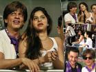 IPL 2018: बेटी सुहाना संग अपनी टीम KKR को चीयर करते दिखे शाहरुख खान, देखें तस्वीरें
