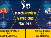 SRH vs RR, MI vs DC, Playing 11 IPL 2020: हैदराबाद के खिलाफ RR को जीत की तलाश, दिल्ली का सामना मुंबई