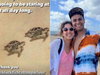 आयरा खान और नुपुर शिखरे ने बॉडी पर बनवाया यूनिक टैटू, हनीमून फोटोज वायरल - | Aamir Khan Daughter Ira Khan and Nupur Shikhare got tattoo in bali on honeymoon photos viral | Latest bollywood Photos at Lokmatnews.in