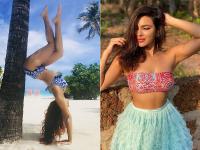 फिटनेसची ‘दिवानी’ आहे आशका; तिच्या अदांवर व्हाल फिदा - Marathi News | aashka goradia sizzling photos glamorous yoga pics viral-ram | Latest filmy Photos at Lokmat.com