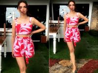 आदिती राव हैदरीच्या या ग्लॅमरस फोटोंची रंगलीय सोशल मीडियावर चर्चा - Marathi News | Aditi Rao Hydari latest photos | Latest filmy Photos at Lokmat.com