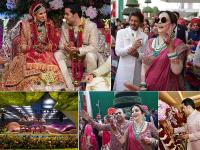 आकाश अंबानी और श्लोका मेहता की शादी की ये 24 इनसाइड तस्वीरें जीत लेंगी आपका दिल! - | Akash Ambani and Shloka Mehta's Wedding Photos Will Win your hearts Shah Rukh Khan, Ranbir Kapoor and Karan Johar danced in the baaraat | Latest bollywood Photos at Lokmatnews.in