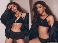 लेदर जैकेट और ब्रालेट लुक में अलाया एफ ने इंटरनेट पर धमाल मचाया - | alaya f breaks internet with bold leather and bralette look | Latest bollywood Photos at Lokmatnews.in