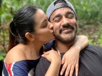 अनिता हसनंदानी और रोहित रेड्डी हैं परफेक्ट कपल, देखें दोनों की खूबसूरत तस्वीरें - | anita hassanandani and rohit reddy romantic photos trending on social media see pics | Latest television Photos at Lokmatnews.in