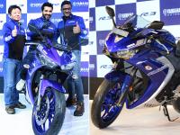 Auto Expo 2018: Yamaha YZF R3 की लॉन्चिंग में पहुंचे जॉन अब्राहम, देखें तस्वीरें - | Auto Expo 2018: John Abraham arrives at the launch of YZF R3, see photos | Latest automobile Photos at Lokmatnews.in