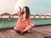 मालदीव में इस हॉट बिकिनी अवतार में छुट्टियां मना रही हैं, Benafsha Soonawalla - | Benafsha Soonawalla Sexy Photo viral see Bigg Boss fame Benafsha soonawalla latest bikini pictures | Latest television Photos at Lokmatnews.in