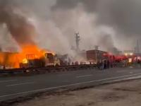 Bhankrota Fire Accident: आग में 40 गाड़ियां जलीं, 7 जिंदा जले?, आईसीयू में 24-25 लोग भर्ती, केमिकल से भरे ट्रक से टक्कर, देखें मंजर - | Bhankrota Fire Accident live DPS School chemical-laden truck collided fire 40 vehicles burned blaze 7 people lost lives 24-25 people ICU see pics | Latest india Photos at Lokmatnews.in