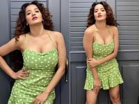 भोजपुरी एक्ट्रेस मोनालिसा की ग्लैमरस अदाओं ने लूटा फैंस का दिल, शेयर की तस्वीरें - | bhojpuri actress monalisa flaunts her curves fans gone crazy see pics | Latest bhojpuri Photos at Lokmatnews.in