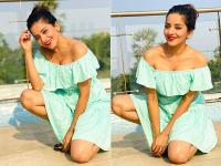 मोनालिसा ने ब्लू ड्रेस में शेयर किया ग्लैमरस लुक, देखें भोजपुरी एक्ट्रेस का स्टाइलिश अंदाज - | Bhojpuri Actress Monalisa Glamorous Photos in blue off shoulder dress see pics | Latest television Photos at Lokmatnews.in