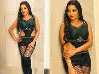 भोजपुरी एक्ट्रेस मोनालिसा ने ब्लैक ड्रेस में शेयर की तस्वीरें, कातिलाना अंदाज से फैंस को किया घायल, see pics - | Bhojpuri Actress Monalisa Photos Went Viral on internet see pics | Latest bhojpuri Photos at Lokmatnews.in