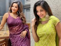 PHOTOS: मोनालिसा ने शेयर किया ट्रडिशनल और वेस्टर्न लुक, देखें एक्ट्रेस की खूबसूरत तस्वीरें - | Bhojpuri Actress Monalisa shares glamorous traditional photos | Latest bhojpuri Photos at Lokmatnews.in