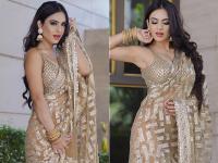 नेहा मलिक का लेटेस्ट फोटोशूट, देखें एक्ट्रेस की दिलकश तस्वीरें - | Bhojpuri neha malik share photos in saree see pics | Latest bhojpuri Photos at Lokmatnews.in