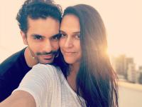 नेहा धुपिया आणि अंगद बेदीचे Unseen फोटो पाहा एका क्लिकवर! see pics - Marathi News | Neha dhupia throwback pictures with family and husband see pics | Latest filmy Photos at Lokmat.com