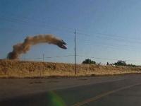 हाईवे पर हवा में उड़ती नजर आई कार, दुर्घटना की फोटोज देखकर चौंक जाएंगे आप - | Car was seen flying in the air on the highway, shocking video of accident | Latest weird Photos at Lokmatnews.in