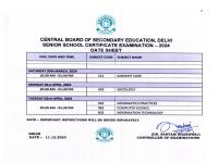 CBSE ने बदल दी बोर्ड परीक्षा की तारीखें, यहां देखें नई डेटशीट - | CBSE Board Exam 2024 New Datesheet Class 10 and 12 timetable revised check here | Latest india Photos at Lokmatnews.in