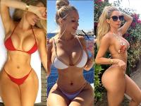 कनाडा की इस हॉट मॉडल की अदाएं देख छूट जाएंगे आपके पसीने - | Canadian Model Amanda Elise Lee hot sexy bikni photoshoot | Latest hot-sexy Photos at Lokmatnews.in