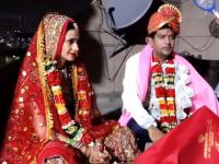 लॉकडाउन के बीच बिग बॉस 2 के विनर ने लिए सात फेरे,खर्च का पैसा पीएम केयर में किया दान - | Bigg Boss 2 winner Ashutosh Kaushik Marries Arpita Tiwari On A Terrace during lockdown donated money to pm cares fund | Latest television Photos at Lokmatnews.in