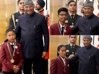 राष्ट्रपति रामनाथ कोविंद ने 22 बाल 'वीरों' को किया सम्मानित, देखें तस्वीरें - | president ram nath kovind awarded 22 children rashtriya bal puraskar national bravery award | Latest india Photos at Lokmatnews.in