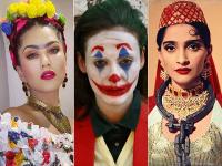 Halloween Party में सनी लियोन से लेकर सोनम कपूर और बिपाशा बासु ने अपने लुक्स से मचाया धमाल, देखें तस्वीरें - | Halloween party 2019 bollywood actress costumes and their celebration latest images of sonam kapoor, sunny leone and many other | Latest bollywood Photos at Lokmatnews.in