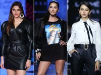 Lakme Fashion Week: ग्लैमरस लुक में सनी लियोनी से लेकर नेहा धूपिया तक ने रैम्प पर बिखेरा जलवा-देखें फोटो - | Bollywood Stars sunny leone Neha Dhupia Rakul Preet Walk the Ramp at Lakme Fashion Week, See stylish Pictures | Latest bollywood Photos at Lokmatnews.in