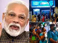 Coronavirus: 21 दिन के लॉकडाउन होने की खबर मिलते ही राशन, सब्जी, दवाएं खरीदने दौड़े लोग, तस्वीरों में देखें मार्केट का हाल - | Coronavirus: People rushed to buy rations, vegetables, medicines as soon as they got the news of 21-day lockdown, See In Pics | Latest india Photos at Lokmatnews.in