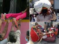 Photos: घर लौटने के लिए तेलंगाना में उमड़ी प्रवासी मजदूरों की भीड़, बच्चों को खिड़की से चढ़ाते दिखे लोग - | Passengers gather to board inside a bus as Telangana State Road Transport Corporation | Latest india Photos at Lokmatnews.in