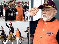 PM मोदी ने परेड ग्राउंड से पाकिस्तान को ललकारा, कहा- हराने में 10 दिन भी नहीं लगेंगे, देखें तस्वीरें - | PM Modi challenge Pakistan from parade ground, indian armed forces do not need more than 10 to 12 days, see photos | Latest india Photos at Lokmatnews.in