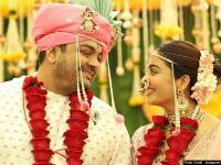 शादी के बंधन में बंधी नेहा पेंडसे, देखें सात फेरों की कुछ खास फोटो - | Bigg Boss fame neha pendse tie knot with shardul singh, See pics | Latest television Photos at Lokmatnews.in