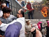 नागरिकता संसोधन कानून को लेकर देशभर में बवाल, अलग-अलग राज्यों में ऐसे रहे हालात, देखें तस्वीरें - | Uproar over the Citizenship Amendment Act, the situation in different states, see photos | Latest india Photos at Lokmatnews.in