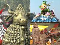 71st Republic Day Parade: राजपथ पर दिखी देश की संस्कृति की झलक, देखें परेड में शामिल झांकी का शानदार नजारा - | 71st Republic Day Parade 2020: 26 january celebration gantantra jhanki of uttar pradesh, Himachal Pradesh, goa, jammu and kashmir | Latest india Photos at Lokmatnews.in