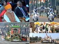 Republic Day Parade:राजपथ पर गणतंत्र दिवस परेड का भव्य आयोजन, वीडियो