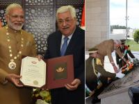 पहली बार फिलीस्तीन पहुंचे पीएम नरेंद्र मोदी, देखें पूरे दौरे की तस्वीरें - | First time PM Narendra Modi visit in palestine see photos | Latest india Photos at Lokmatnews.in