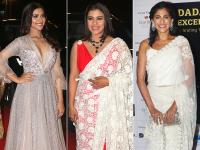 Dadasaheb Phalke Awards 2019: प्रनूतन बहल, काजोल, कुब्रा सैत समेत इन स्टार्स ने रेड कारपेट पर बिखेरा जलवा - | Dadasaheb Phalke Award: Pranutan Bhel, Janhvi Kapoor, kajol, Kubbra Sait and many more attend the function | Latest bollywood Photos at Lokmatnews.in