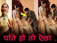रिसेप्शन पार्टी में रणवीर सिंह ने किया ये काम आप भी बोल पड़ेंगे पति हो तो ऐसा, देखें वीडियो