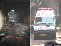 दिल्ली की अनाज मंडी में लगी भीषण आग, देखें तस्वीरें - | Delhi fire incident photos people have lost their lives checkout anaj mandi fire incident | Latest india Photos at Lokmatnews.in