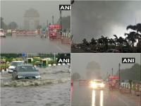 दिल्ली-एनसीआर में काले घने बादलों ने मचाया कोहराम, आंधी के बाद बर्फबारी, देखें तस्वीरें - | delhi ncr mausam ki latest photos delhi up weather update in hindi heavy rain and ola vrishti news | Latest india Photos at Lokmatnews.in