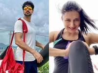 दिव्यांका त्रिपाठी और उनके पति विवेक दहिया हैं फिटनेस फ्रीक, देखें कपल की खूबसूरत तस्वीरें - | divyanka tripathi with husband vivek dahiya workout photos during lockdown see pics | Latest television Photos at Lokmatnews.in