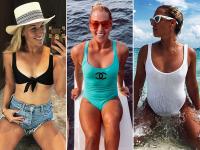 स्लोवाकिया की इस टेनिस प्लेयर ने सोशल मीडिया पर अपनी लगाया अपनी हॉटनेस का तड़का - | Slovakia Tennis Player Dominika Cibulkova Share her hot, bold and sexy swimsuit and bikini photos on instagram | Latest tennis Photos at Lokmatnews.in