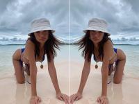 एमिली राताकोस्वकी ने फिर दिखाए अपने हॉट तेवर, ब्लू बिकीनी में तस्वीरें शेयर कर किया घायल - | Emily Ratajkowski Set Instagram on fire with her Bikini Photos | Latest hollywood Photos at Lokmatnews.in